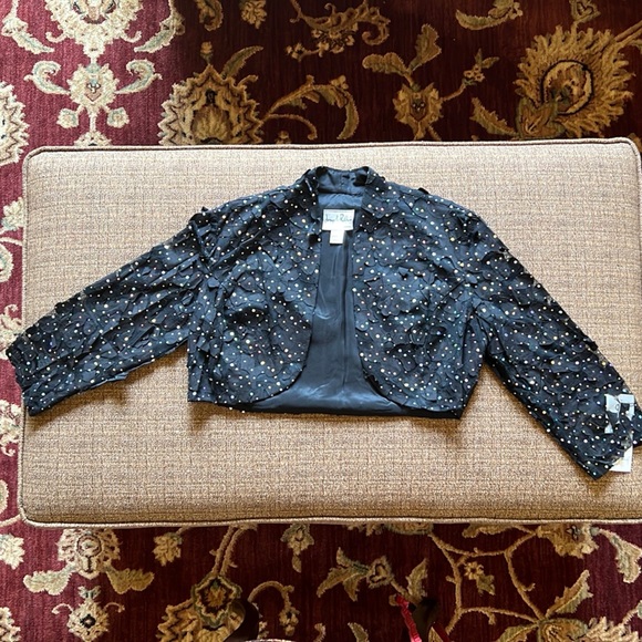 Joseph Ribkoff Black Lace Midi Dress - Picture 13 of 16